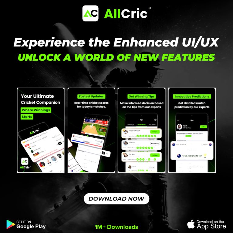 Discover the New ALLCric App: A Revolution in Cricket Experience! ?