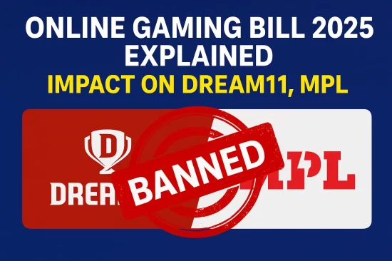 India’s new Online Gaming Bill 2025 changes everything! Learn what it means for Dream11, MPL & fantasy gamers. Stay safe, explore legal options.
