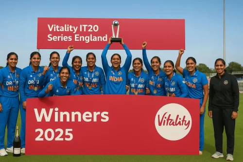 T20I Series Win India Create History (3–2)