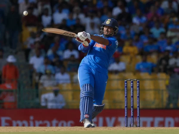 Vaibhav Sooryavanshi plays a powerful pull shot while representing India in international cricket.